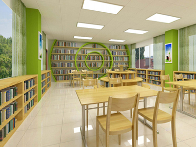 學校閱覽室環境文化建設